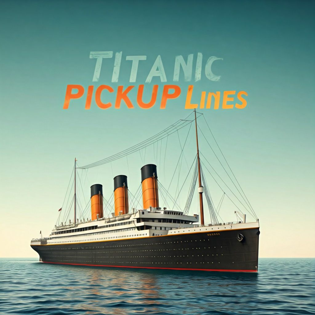 titanic pickup lines