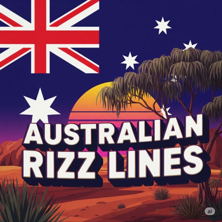 Australian Rizz Lines