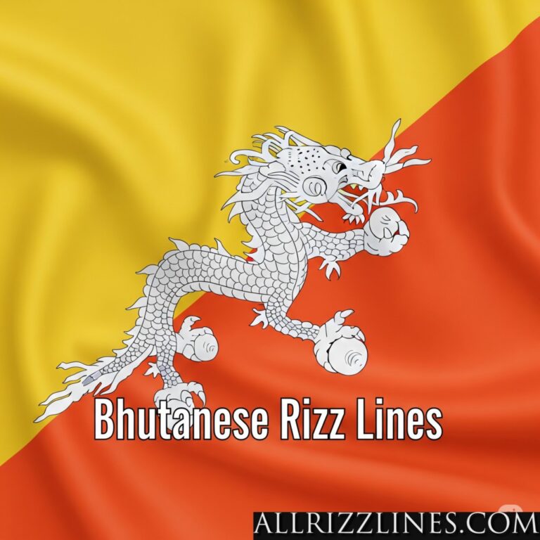 Bhutanese Rizz Lines