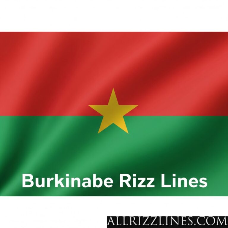 Burkinabe Rizz Lines