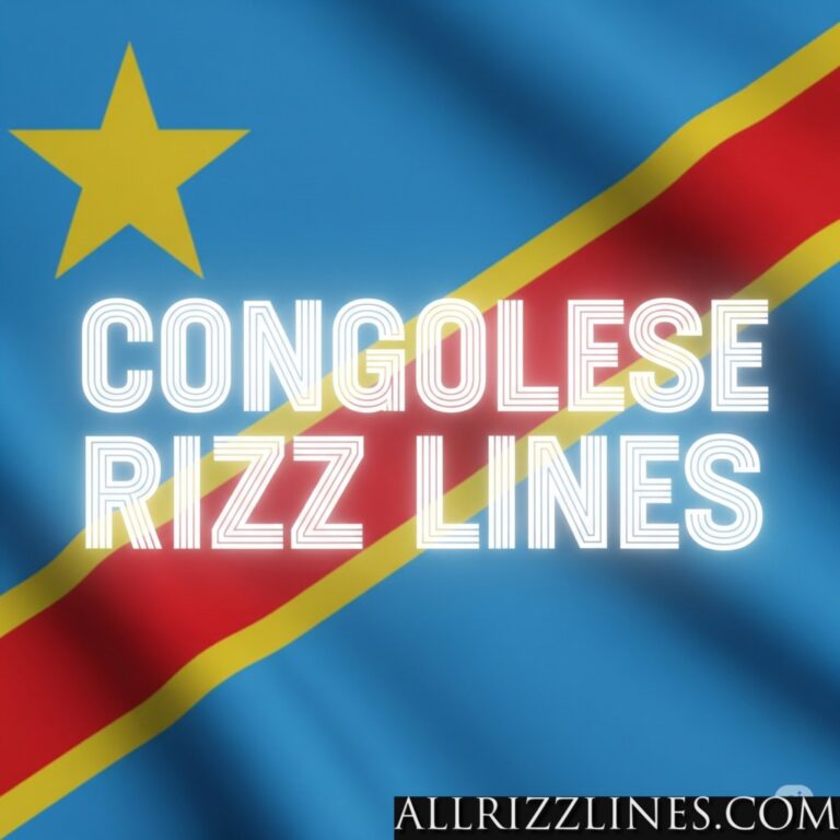 Congolese Rizz Lines: Heartfelt Charm with a Rhythmic Twist