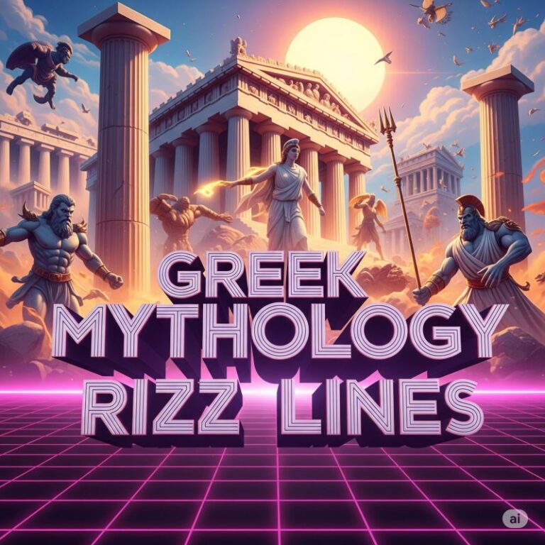 Greek Mythology Rizz Lines