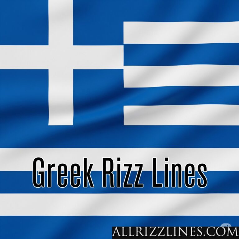 Greek Rizz Lines