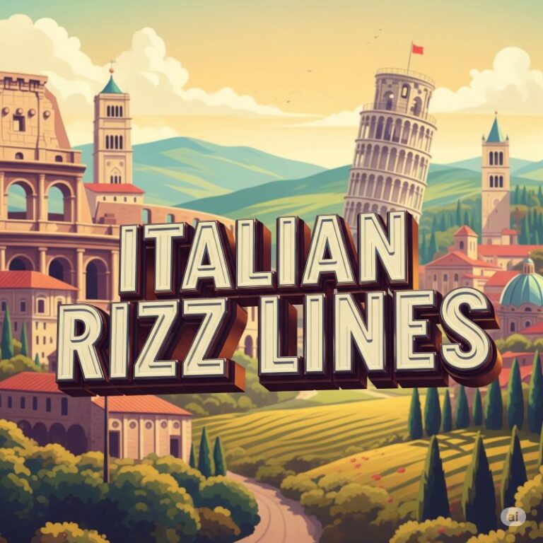 Italian Rizz Lines