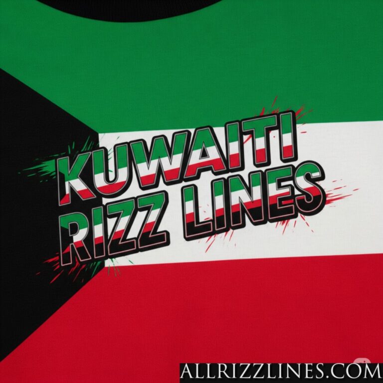 Kuwaiti Rizz Lines: Mastering the Art of Flirtation in Style