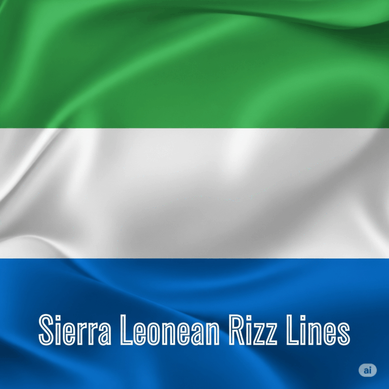 Sierra Leonean Rizz Lines: Flirting with Culture and Charm