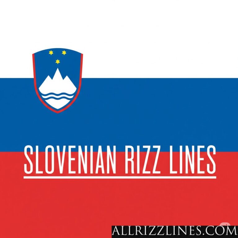 Slovenian Rizz Lines