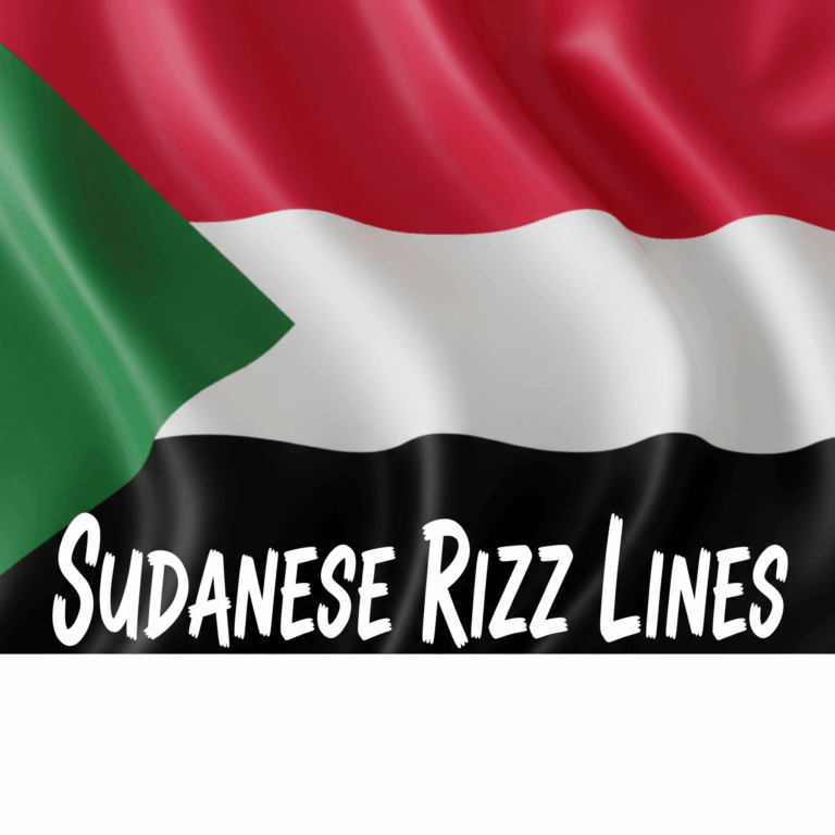 Sudanese Rizz Lines: Flirting with Cultural Flavor