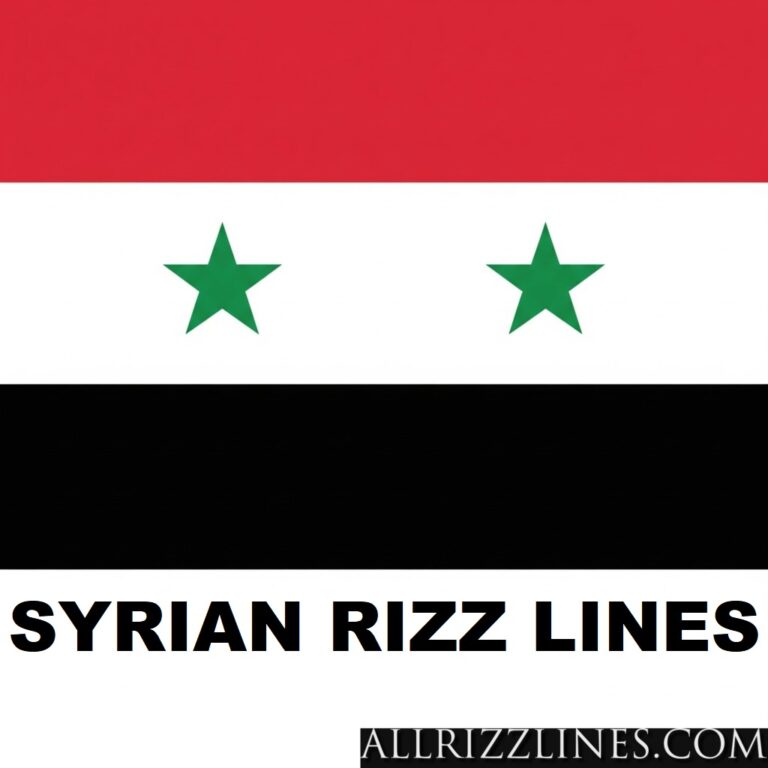 syrian rizz lines