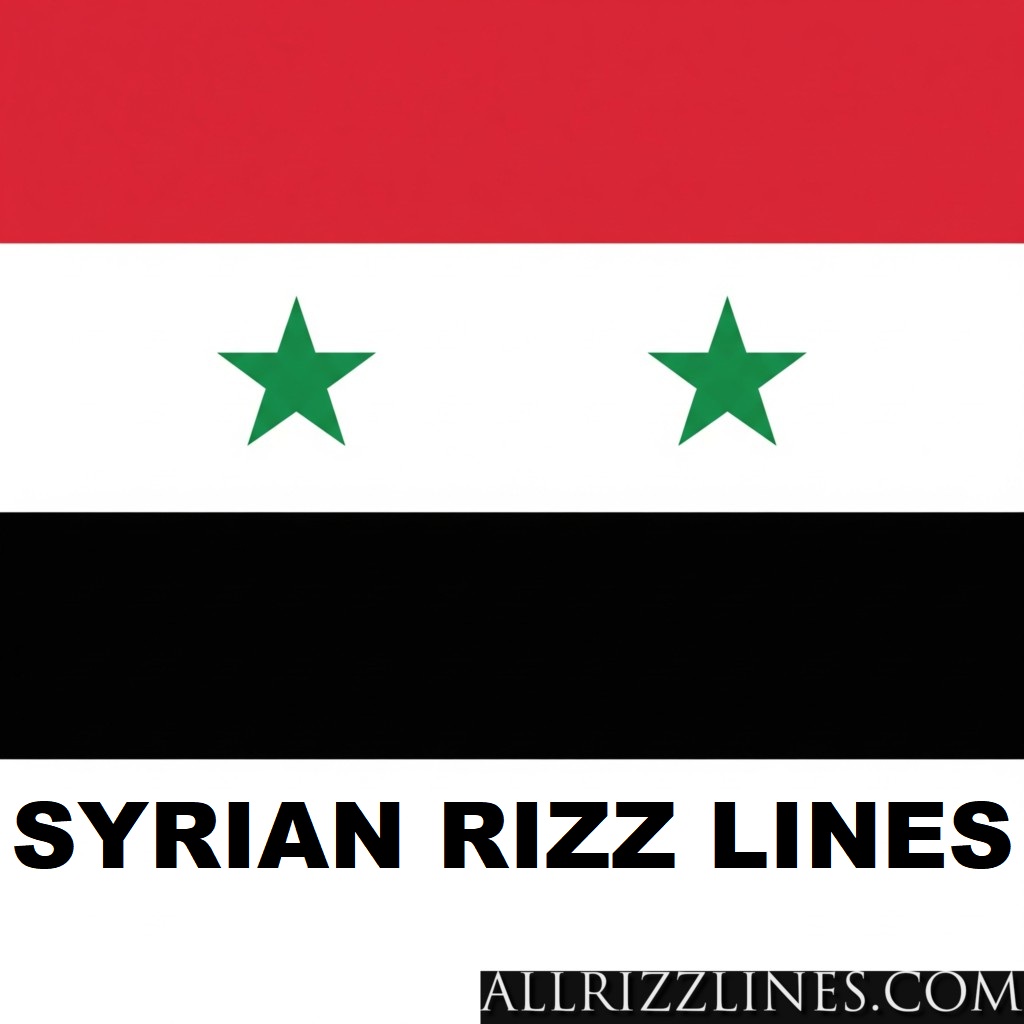syrian rizz lines