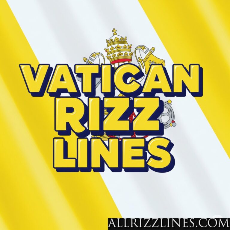 Vatican Citizen Rizz Lines: Flirting with Divine Charm
