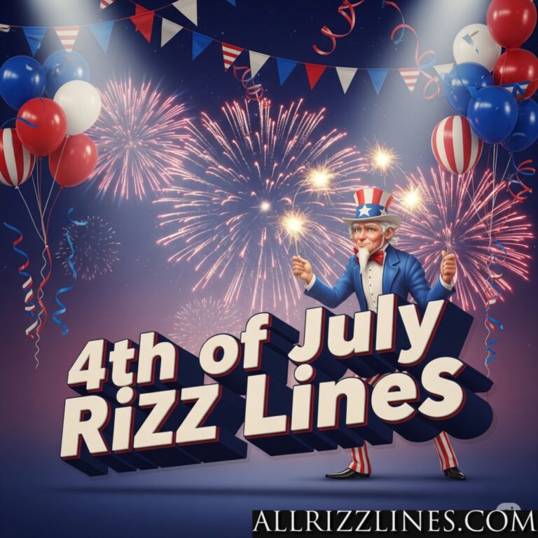 4th of July Rizz Lines: Sparking a Firework of Romance!