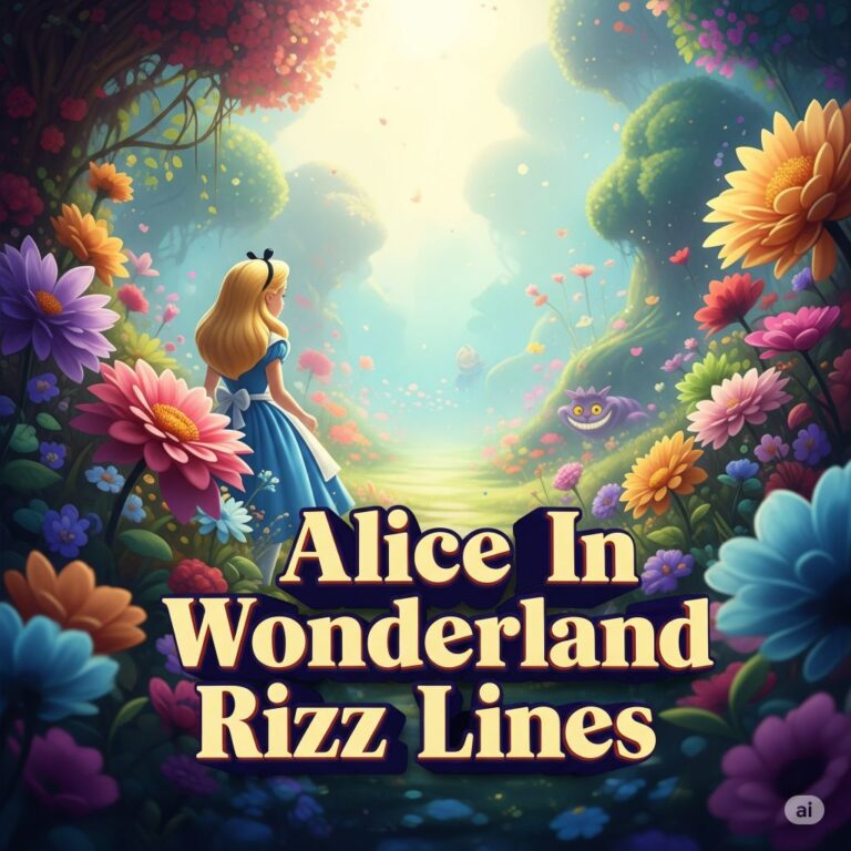 Alice in Wonderland Rizz Lines