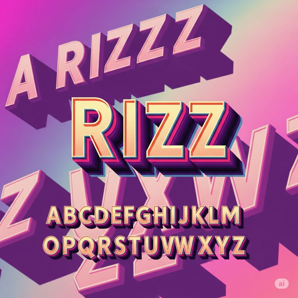 Alphabet Rizz Lines