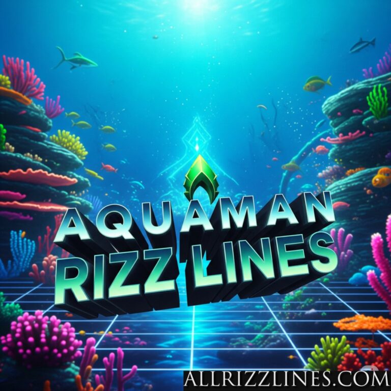 Aquaman Rizz Lines