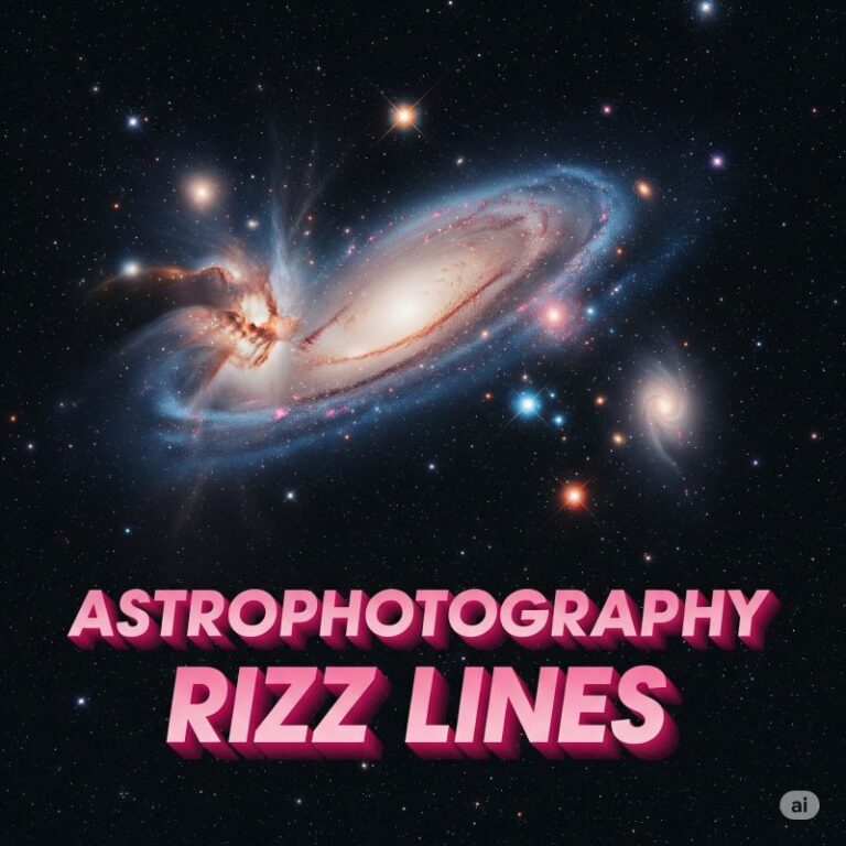 Astrophotography Rizz Lines