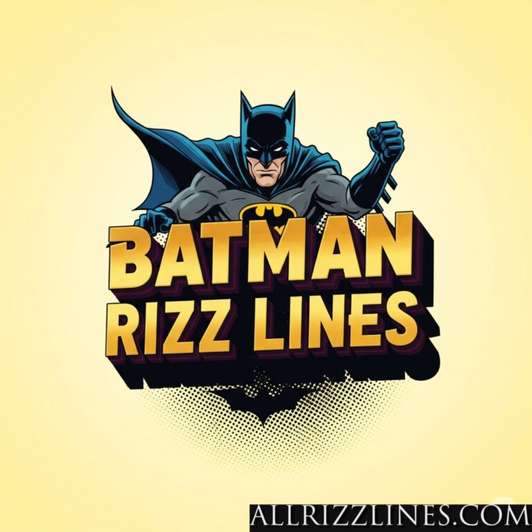 Batman Rizz Lines: Sweeping You Into the Batcave!