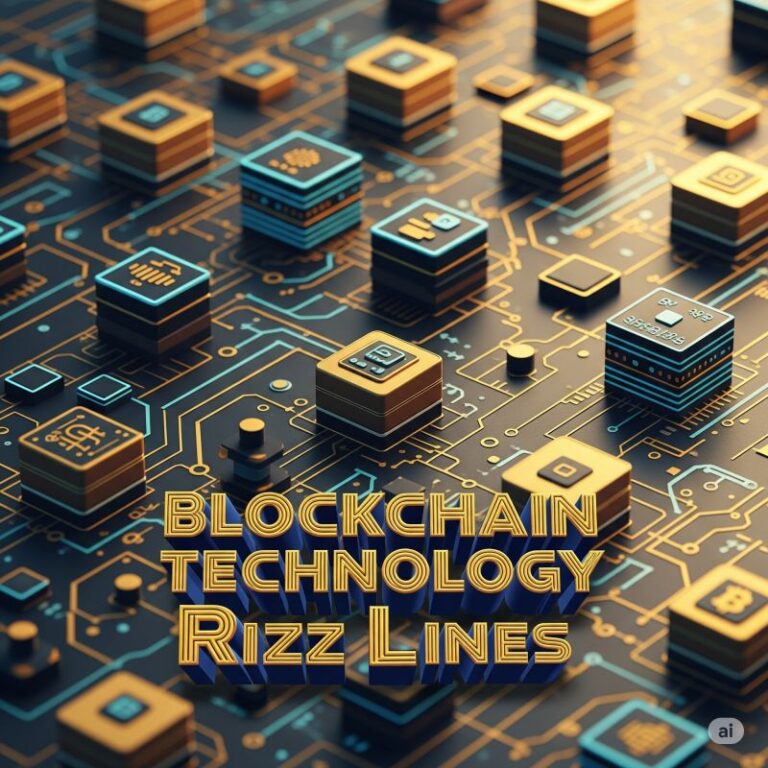 Blockchain Technology Rizz Lines