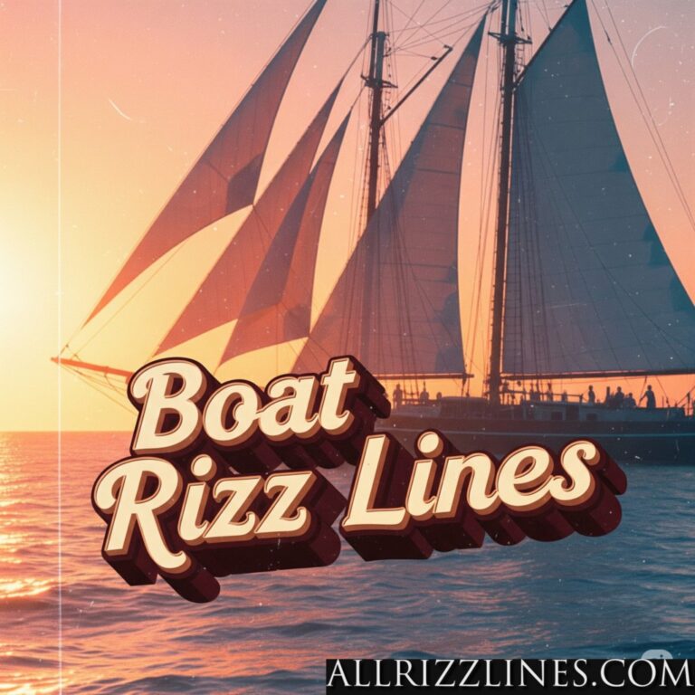 Boat Rizz Lines: Sailing into Their Heart!