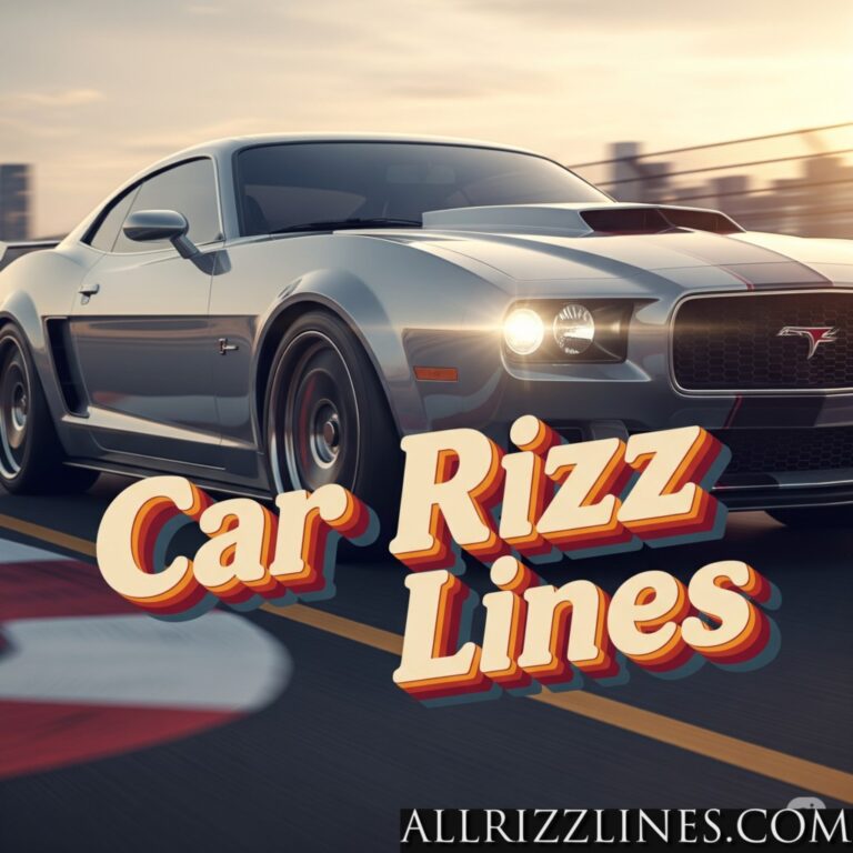 Car Rizz Lines: Rev Up Your Charm with These Playful Quotes