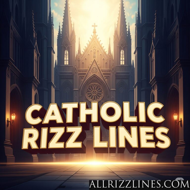 Catholic Rizz Lines: Faith, Fun, and a Little Divine Charm!