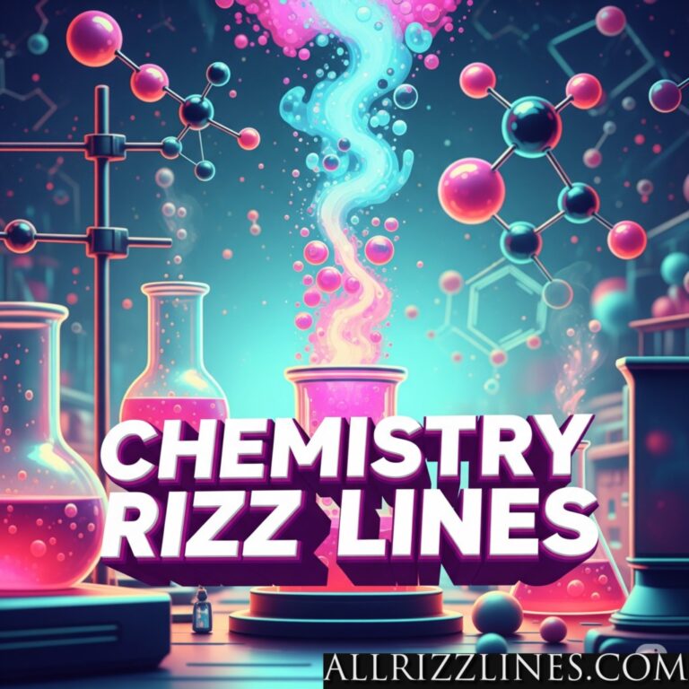 Chemistry Rizz Lines: A Reaction of Love and Laughter!