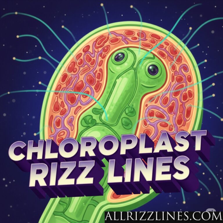 Chloroplast Rizz Lines: Flirt with a Dose of Photosynthetic Charm