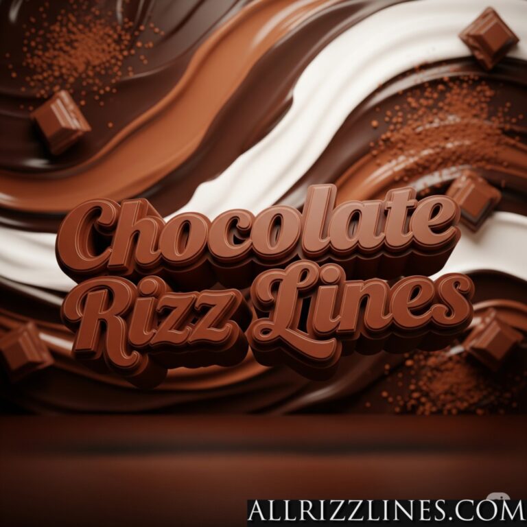 Chocolate Rizz Lines: Melting Hearts with Sweet Charm!