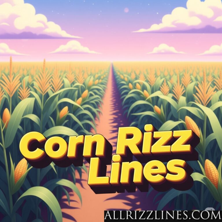 Corn Rizz Lines: Popping into Hearts with Corny Charm!