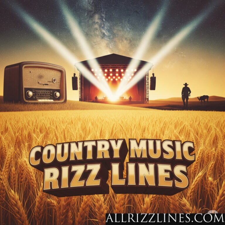 Country Music Rizz Lines: Strumming Your Heartstrings!