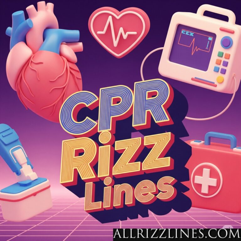 CPR Rizz Lines: Resuscitating Romance with a Pulse of Humor