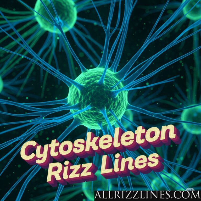 Cytoskeleton Rizz Lines: A Creative Approach to Pickup Lines