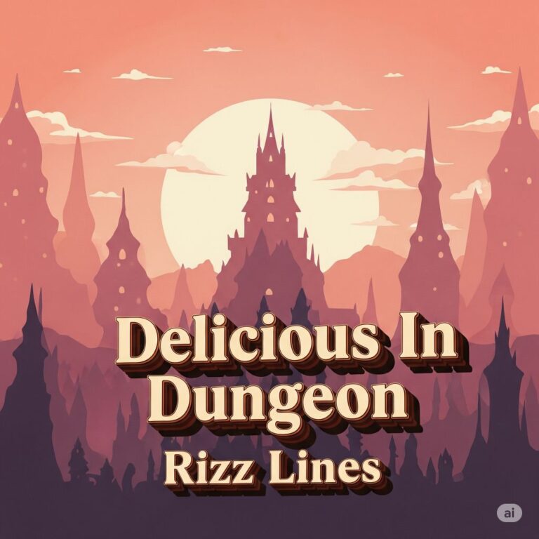 Delicious in Dungeon Rizz Lines