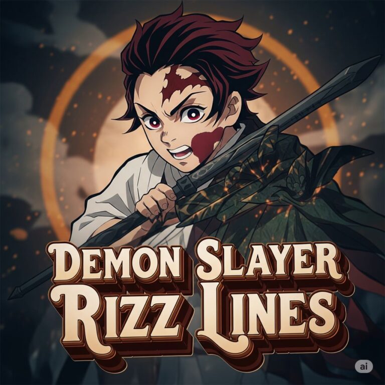 Demon Slayer Rizz Lines