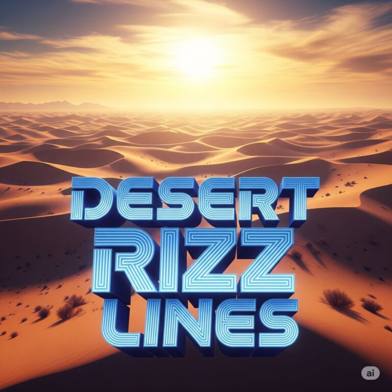 Desert Rizz Lines