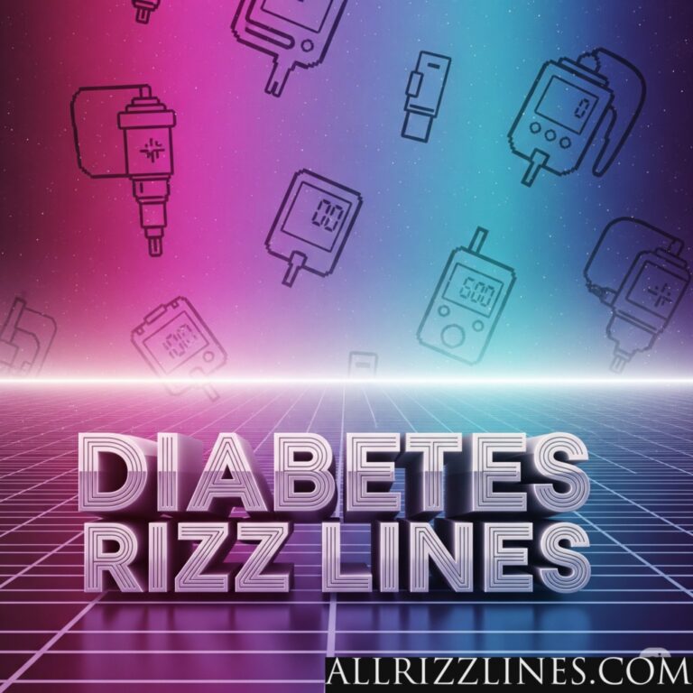 Diabetes Rizz Lines: Sweetening Connections and Controlling Hearts!