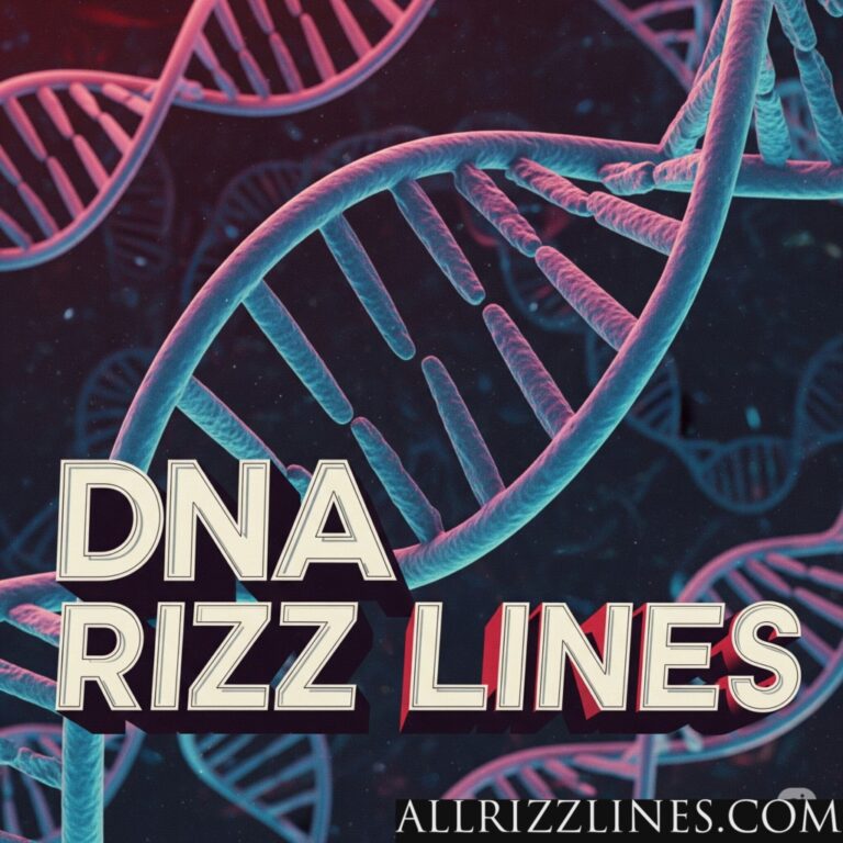 DNA Rizz Lines: Decoding the Blueprint of Attraction!