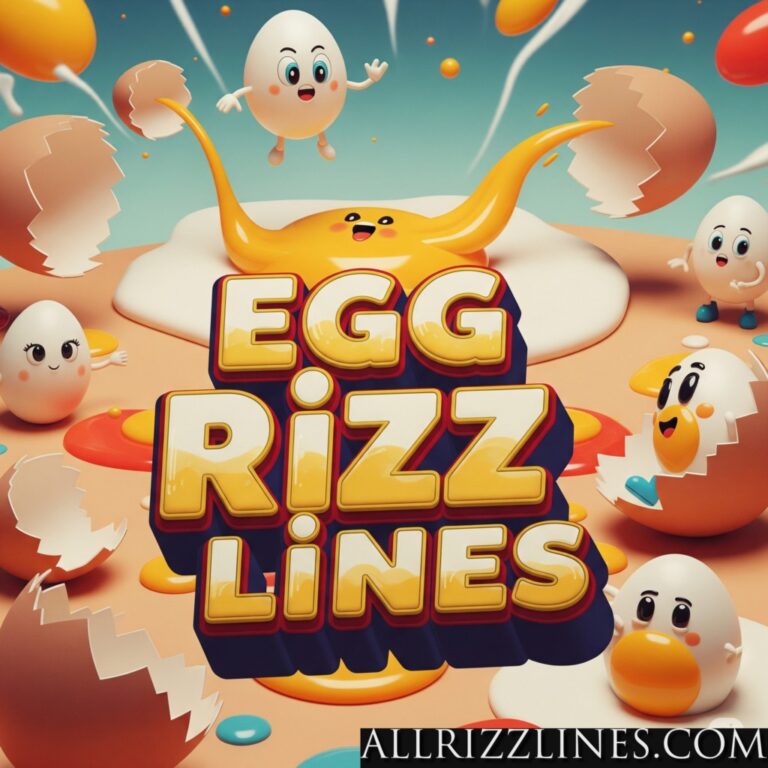 Egg Rizz Lines: Cracking Open Hearts with Good Yolks!