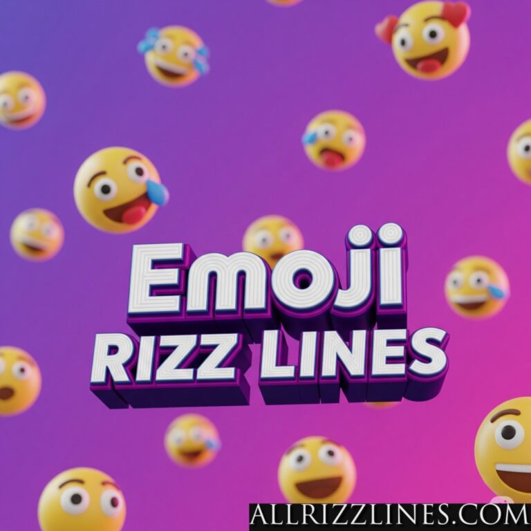 Emoji Rizz Lines: Expressing Attraction with a Wink and a Smile!