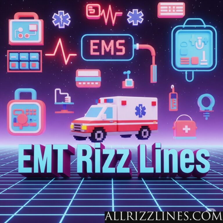 EMT Rizz Lines: Rescuing Hearts and Administering Affection!