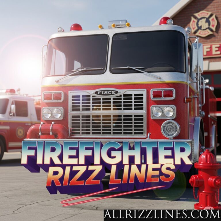 Firefighter Rizz Lines: Extinguishing Loneliness, Igniting Love!