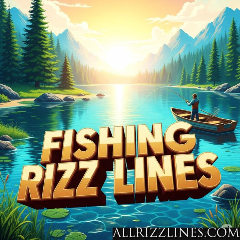Fishing Rizz Lines: Reel in Love with a Catchy Twist