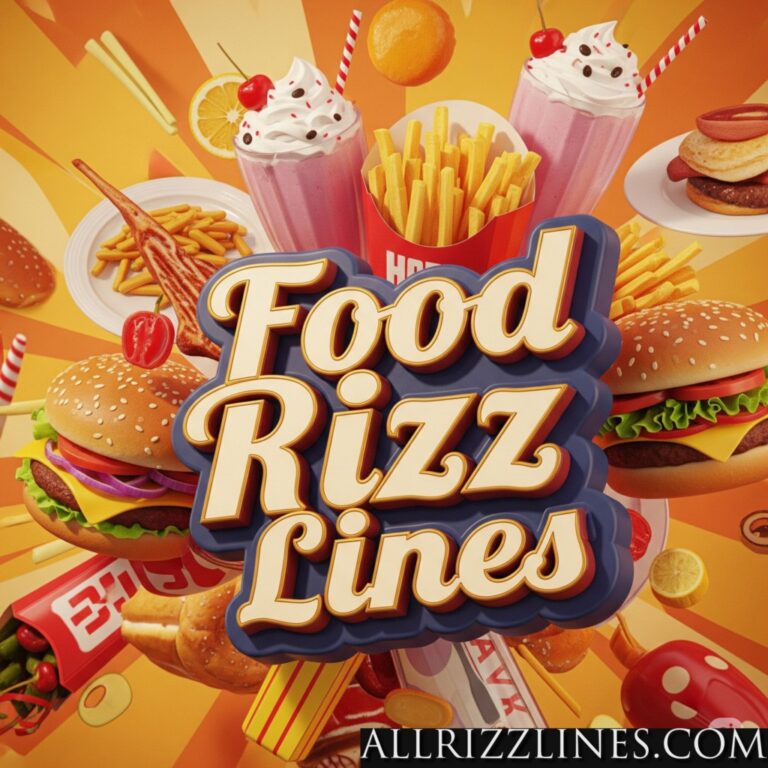 Food Rizz Lines: A Recipe for Romance!