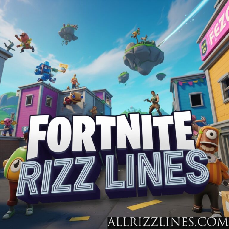 Fortnite Rizz Lines: Flirt with Style on the Battle Bus