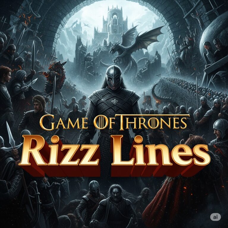 Game Of Thrones Rizz Lines