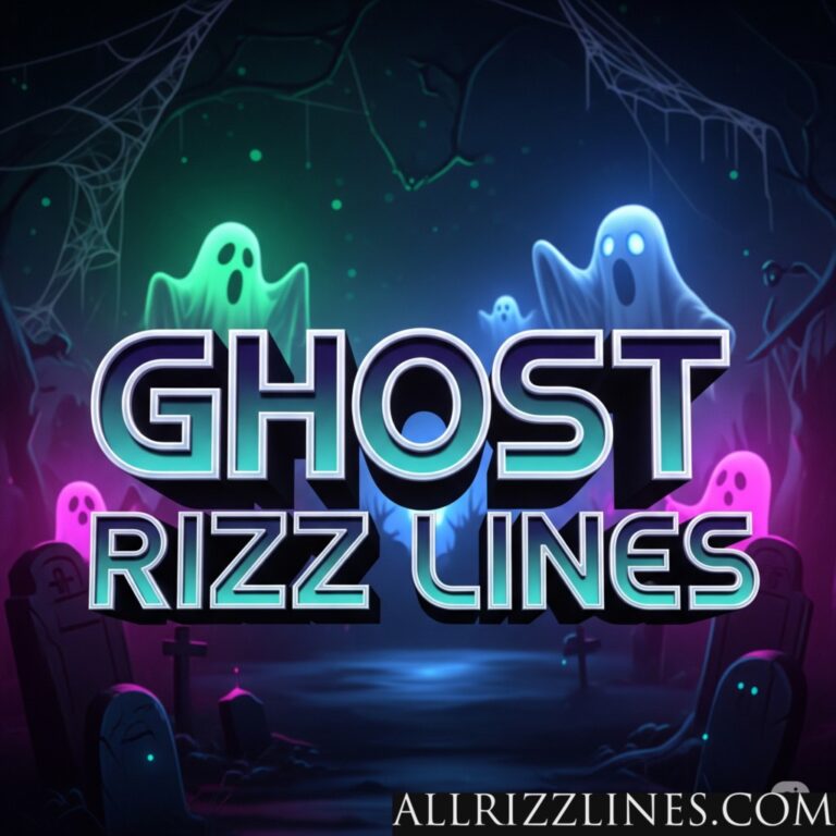 Ghost Rizz Lines: Hauntingly Charming Ways to Capture a Heart!