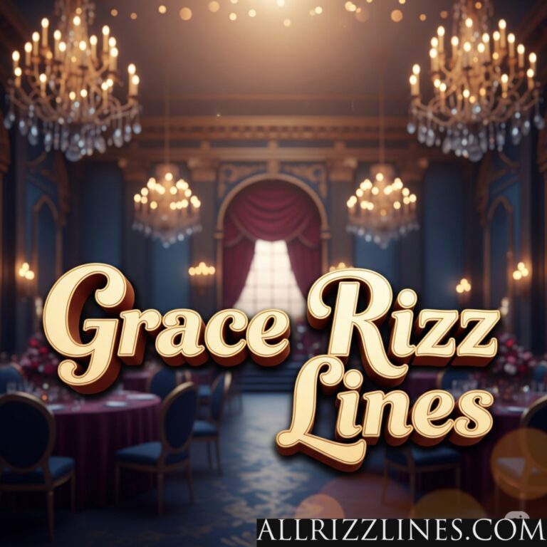 Grace Rizz Lines: Moving with Elegance and Captivating Hearts!