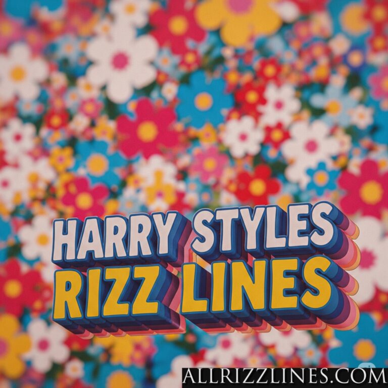 Harry Styles Rizz Lines: Stealing Hearts with Iconic Charm!
