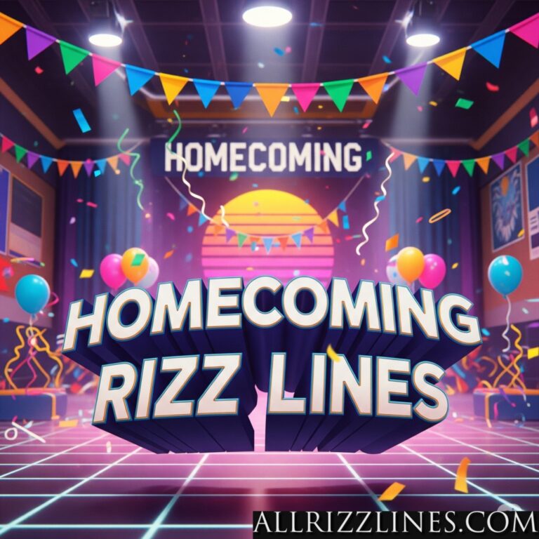 Homecoming Rizz Lines: Crown Your Night with Romance!