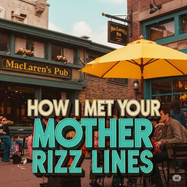 how i met your mother rizz lines